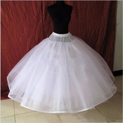 Jupon pas cher pour robe de mariée sans cerceaux 8 couches de tissu tule gros volume jupon volumineux pas cher